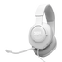 JBL Quantum 100M2 - White - Wired over-ear gaming headset with detachable mic and mute option - Hero